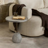Emens Aged Smoke Concrete Outdoor End Table | shipping 9/2/2025