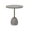 Emens Aged Smoke Concrete Outdoor End Table | shipping 9/2/2025