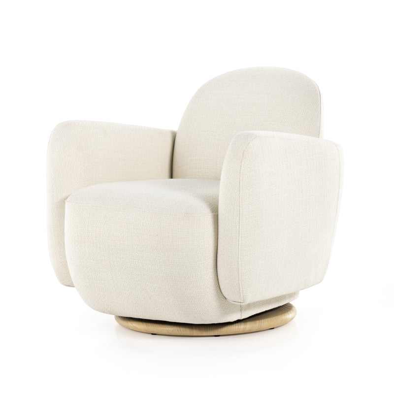 Enya Gibson White Swivel Chair | shipping 10/10/2025