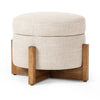 Esben Alcala Wheat Storage Ottoman