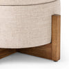 Esben Alcala Wheat Storage Ottoman