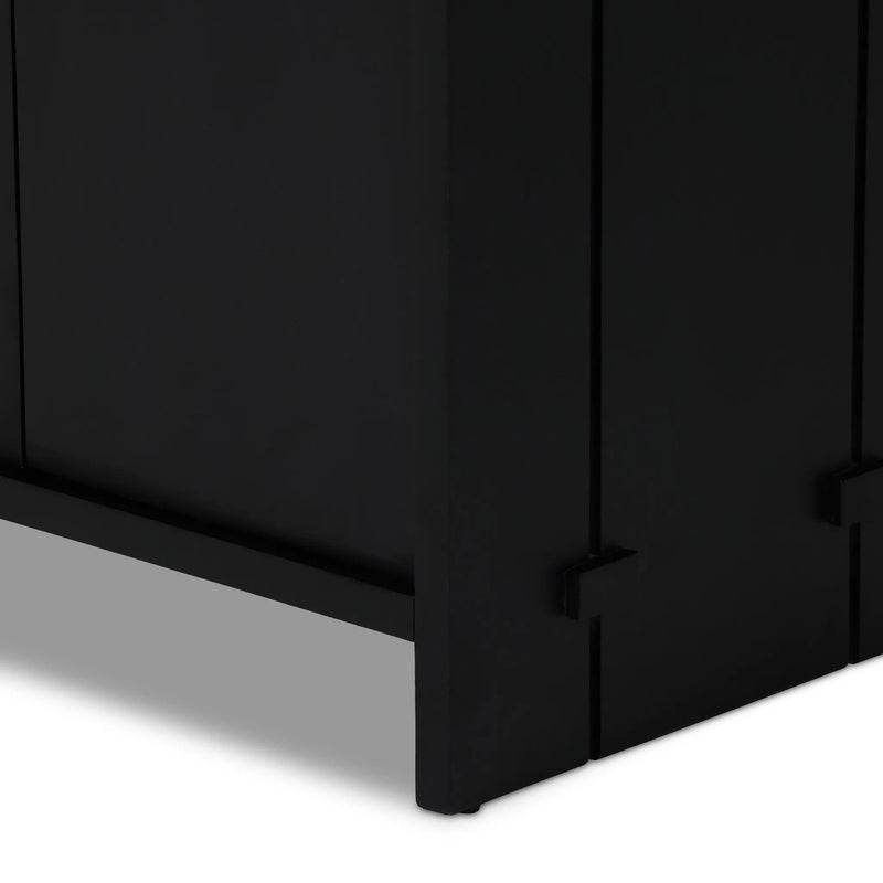 Etro Black Wash Poplar Media Console | ready to ship!