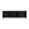 Etro Black Wash Poplar Media Console | ready to ship!