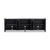 Etro Black Wash Poplar Media Console | ready to ship!