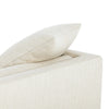 Everly Irving Taupe Tete A Tete Chaise | ready to ship!