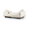 Everly Irving Taupe Tete A Tete Chaise | ready to ship!