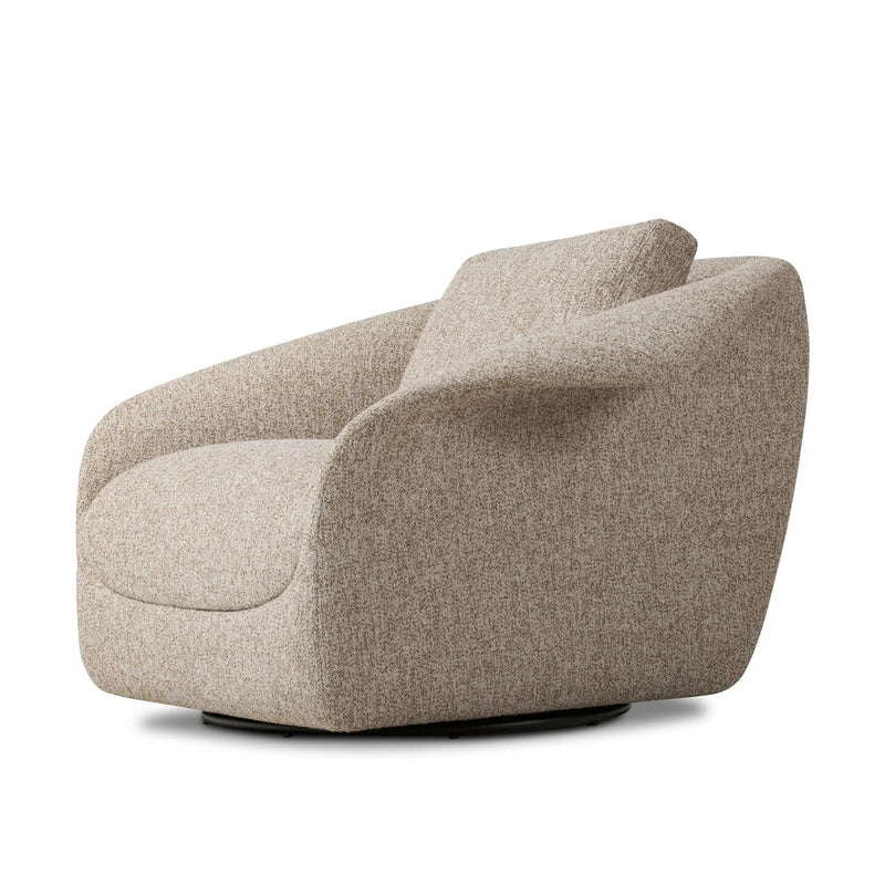 Ezra Yuma Dove Swivel Chair | shipping 8/29/2025