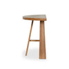 Fara Light Brown Oak Console Table | ready to ship!