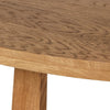 Fara Light Brown Oak Console Table | ready to ship!