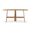 Fara Light Brown Oak Console Table | ready to ship!