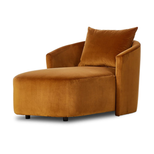 Farrah Ingram Ochre Chaise Lounge | ready to ship!
