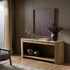 Farrow Drifted Oak Veneer Console Table | ready to ship!