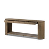 Farrow Drifted Oak Veneer Console Table | ready to ship!