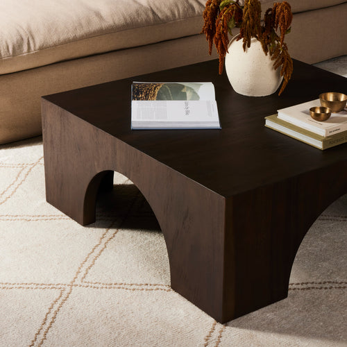 Fausto Smoked Guanacaste Coffee Table | ready to ship!