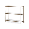 Felix Antique Brass Small Console Table | ready to ship!