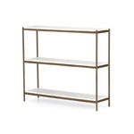 Felix Antique Brass Small Console Table | ready to ship!