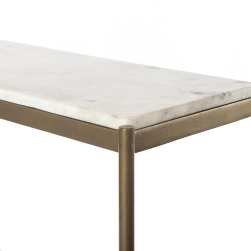 Felix Antique Brass Small Console Table | ready to ship!