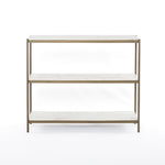 Felix Antique Brass Small Console Table | ready to ship!