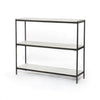 Felix Hammered Grey Small Console Table | shipping 6/23/2025
