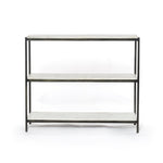 Felix Hammered Grey Small Console Table | shipping 6/23/2025