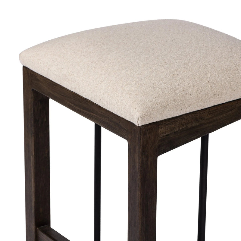 Finn Sienna Brown Oak Counter Stool | shipping 6/3/2025