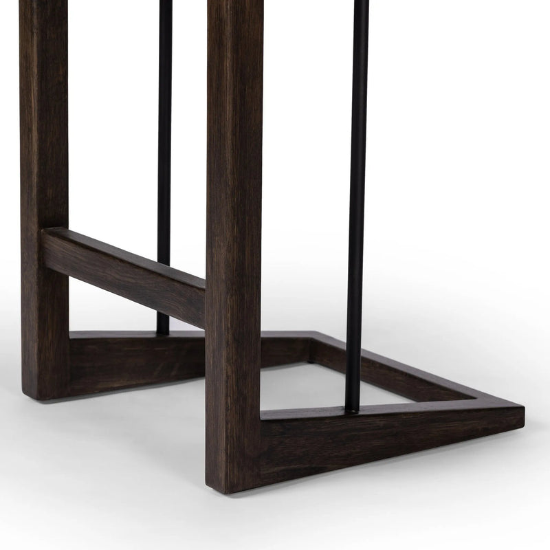 Finn Sienna Brown Oak Counter Stool | shipping 6/3/2025