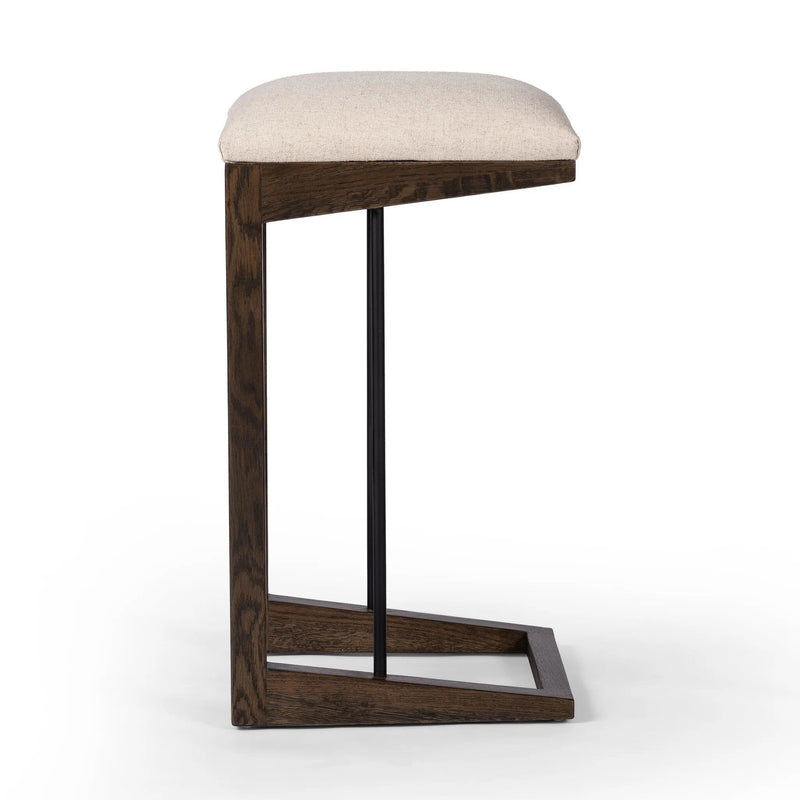 Finn Sienna Brown Oak Bar Stool | ready to ship!