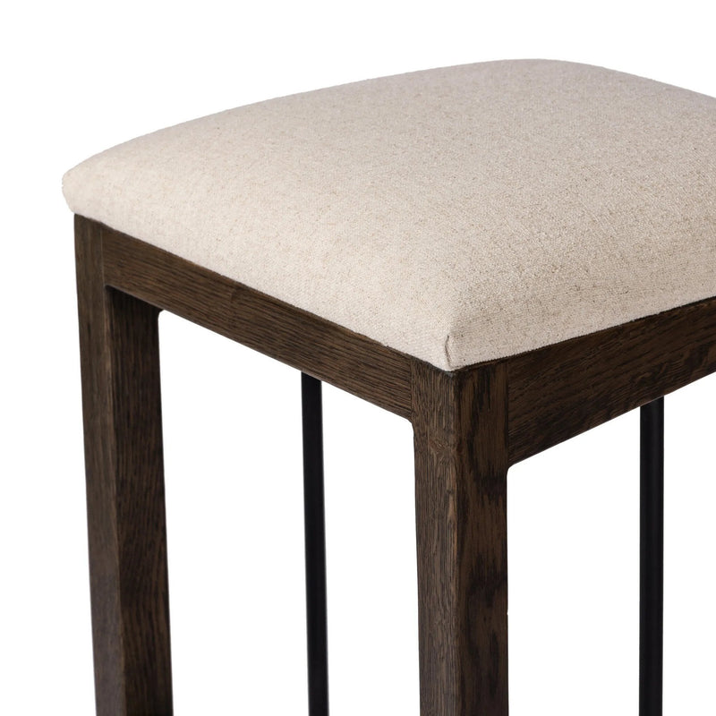 Finn Sienna Brown Oak Bar Stool | ready to ship!