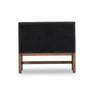 Fiona Black Raffia Nightstand | shipping 08/25/2025