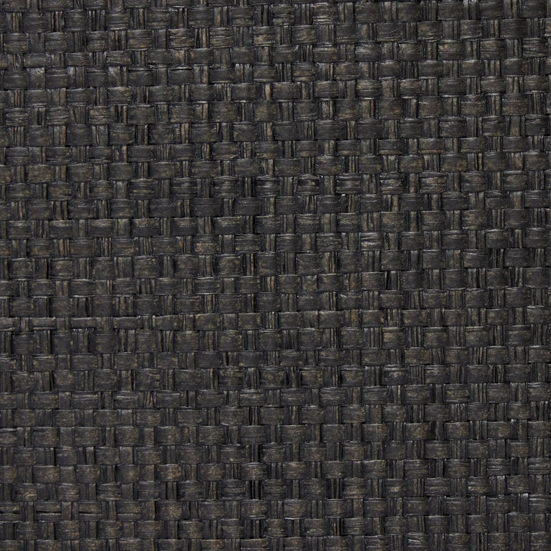 Fiona Black Raffia Nightstand | shipping 08/25/2025