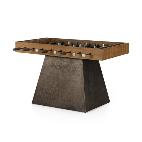 Foosball Natural Brown Guanacaste Table | ready to ship!