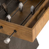 Foosball Natural Brown Guanacaste Table | ready to ship!