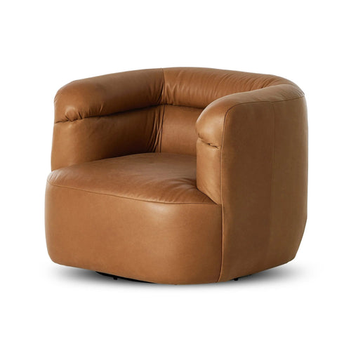 Gerrie Brickhouse Butterscotch Swivel Chair | ready to ship!