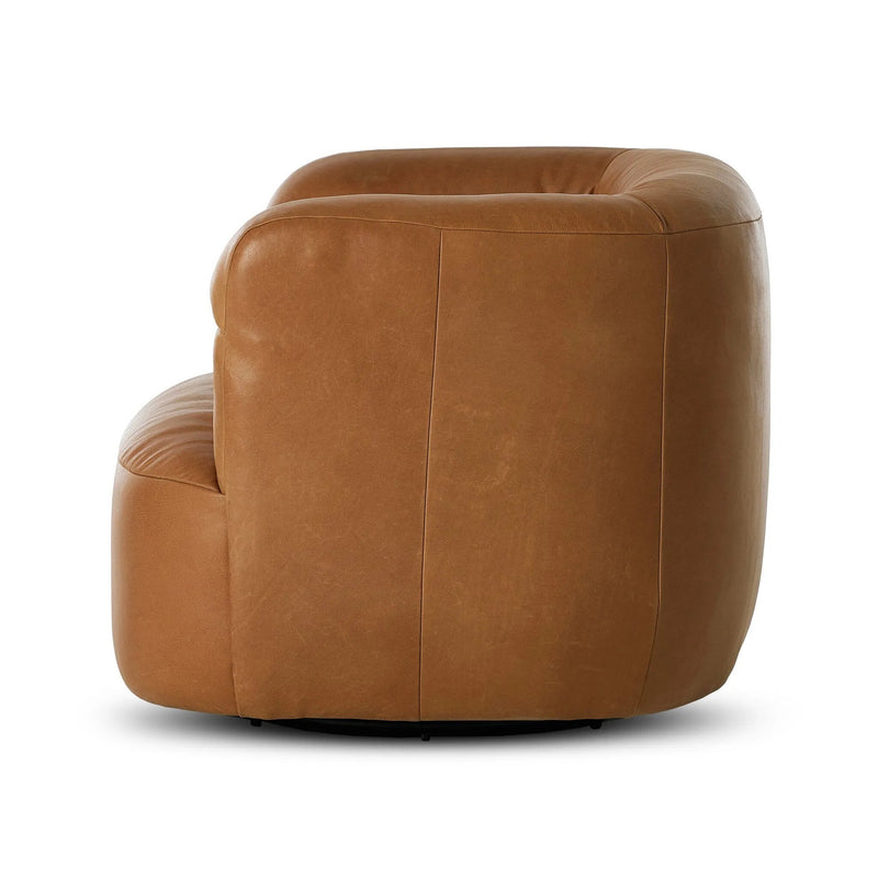 Gerrie Brickhouse Butterscotch Swivel Chair | ready to ship!