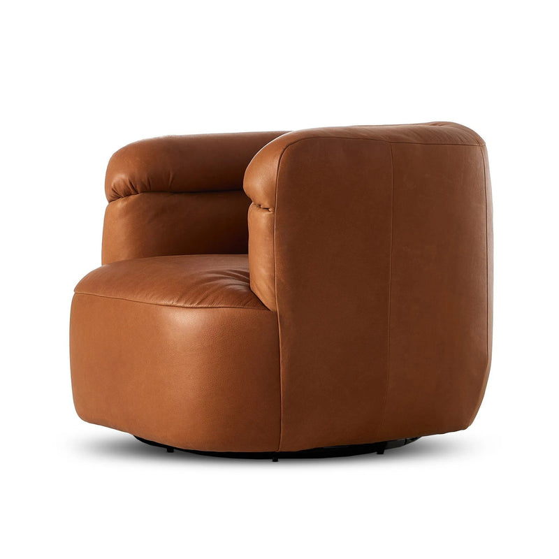 Gerrie Brickhouse Butterscotch Swivel Chair | ready to ship!