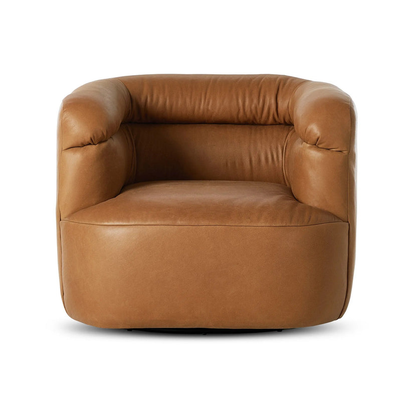 Gerrie Brickhouse Butterscotch Swivel Chair | ready to ship!