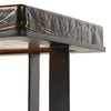Giselle Amber Cast Glass End Table | ready to ship!