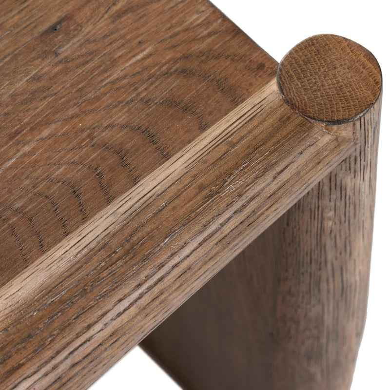 Glenview Weathered Oak End Table | ready to ship!