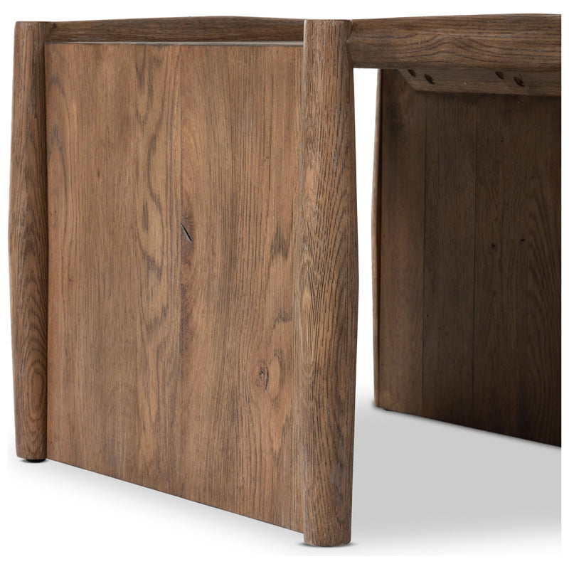 Glenview Weathered Oak End Table | ready to ship!