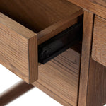 Glenview Weathered Oak Veneer Desk | ready to ship!