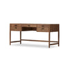 Glenview Weathered Oak Veneer Desk | ready to ship!