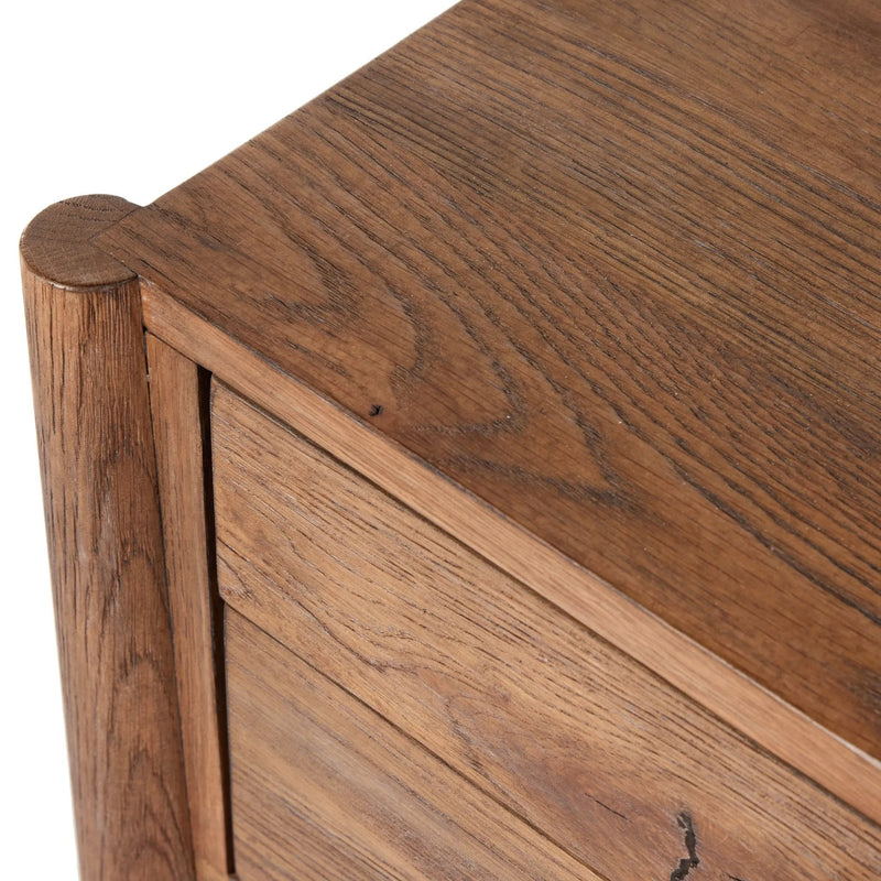 Glenview Weathered Oak Veneer Desk | ready to ship!