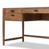 Glenview Weathered Oak Veneer Desk | ready to ship!