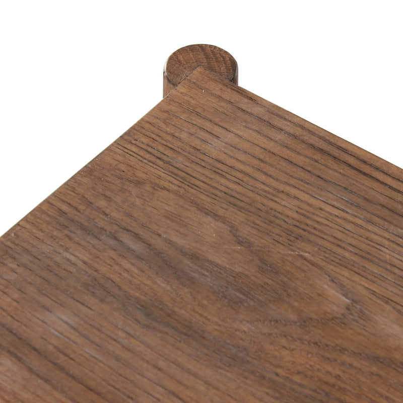 Glenview Weathered Oak Veneer Desk | ready to ship!