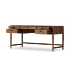 Glenview Weathered Oak Veneer Desk | ready to ship!