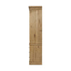 Grand Honey  Brown Oak Veneer Cabinet | shipping 8/3/2025