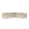 Grant Natural Slipcover Sectional | ready to ship!