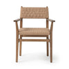 Hamlin Double Twisted Paper Cord Dining Armchair | ready to ship!
