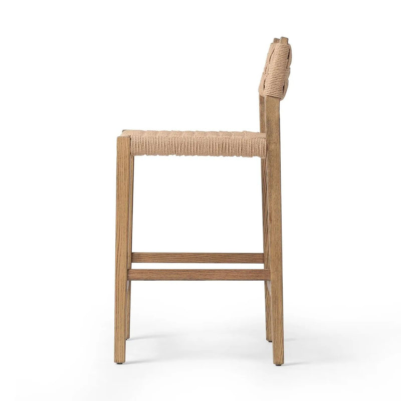 Hamlin Double Twisted Paper Cord Counter Stool | ready to ship!