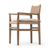 Hamlin Dover Crescent Dining Armchair With Cushion | shipping 6/9/2025